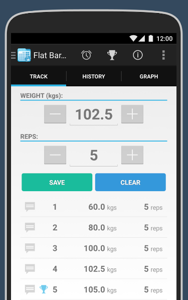 FitNotes Gym Workout Log Apps
